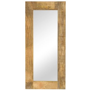 Miroir Bois Massif De Manguier 50 X 110 Cm