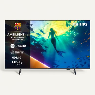 Téléviseur 4K 55'' 139 cm PHILIPS 55PUS8000/12 vue de face