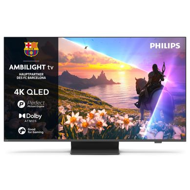 Téléviseur QLED 43" (109 cm) 43pus8600/12 4k Ultra HD Smart TV Wifi Noir