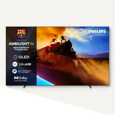 Téléviseur 4K OLED 55'' 139 cm PHILIPS 55OLED760/12 vue de face