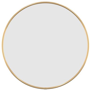 Miroir Mural Doré D. 40 Cm Rond