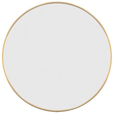 Miroir Mural Doré D. 50 Cm Rond