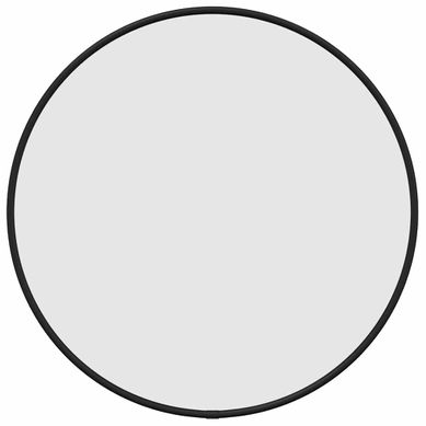 Miroir Mural Noir D. 40 Cm Rond