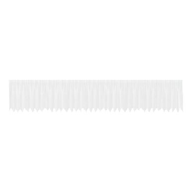 Rideau En Dentelle Avec Des Rideaux Blanc 100x900cm Polyester