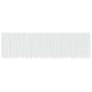 Rideau En Dentelle Avec Des Rideaux Blanc 140x900cm Polyester