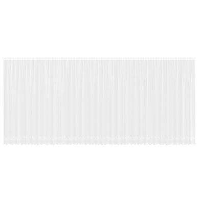 Rideau En Dentelle Avec Des Rideaux Blanc 240x900cm Polyester