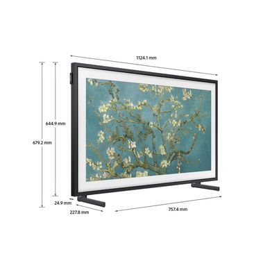 Téléviseur QLED 4K 50'' 125 cm SAMSUNG 50LS03BGUXXC vue 3/4