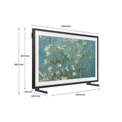 Téléviseur QLED 4K 65'' 163 cm SAMSUNG 65LS03BGUXXC vue 3/4