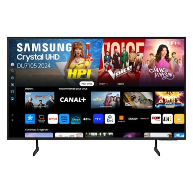 Téléviseur 4K 85'''' 216 cm SAMSUNG 85DU7105 vue de face
