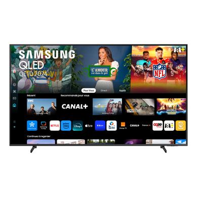 Téléviseur QLED 55'' 138 cm SAMSUNG 55QE1D Téléviseur QLED 55'' 138 cm SAMSUNG 55QE1D vue de face