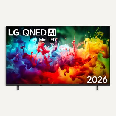 Téléviseur QNED AI 75'' 4K LG 190 cm 75QNED72B6A.AEU vue de face