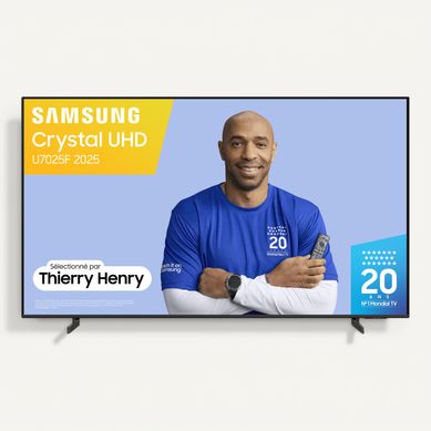 Téléviseur 4K UHD 50'' 125 cm SAMSUNG 50U7025F vue de face