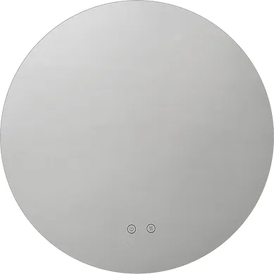 Miroir De Salle De Bain Rond 50cm Avec LED Tactile Et Démarrage Dégivrant