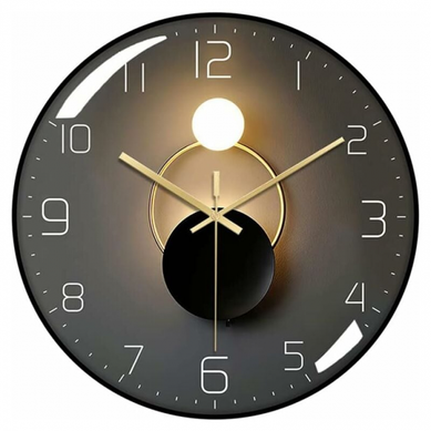 Moderne Horloge Murale Silencieuse,pendule Murale De 30 Cm De Diamètre, Horloge Murale Ronde Numér