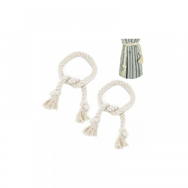 2pcs Embrasse à Rideau Corde En Chanvre，pour Rideau De Maison Salon Chambre