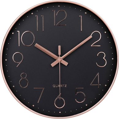 Horloge Murale à Quartz Silencieuse Et Moderne, 30,5 Cm