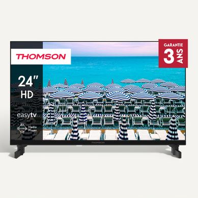 Téléviseur HD 24'' 60 cm THOMSON 24HD2S14 vue de face