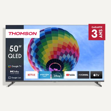 Téléviseur LED 50'' 126 cm THOMSON 50QG4S14 Téléviseur LED 50'' 126 cm THOMSON 50QG4S14 vue de face