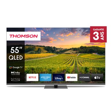 Téléviseur QLED 55'' 139 cm THOMSON 55QG5C14 vue de face