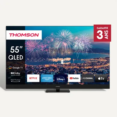 Téléviseur QLED 55" (139cm) 4k Uhd - Google TV - 55qg6c14 Téléviseur QLED 55" (139cm) 4k Uhd - Google TV - 55qg6c14