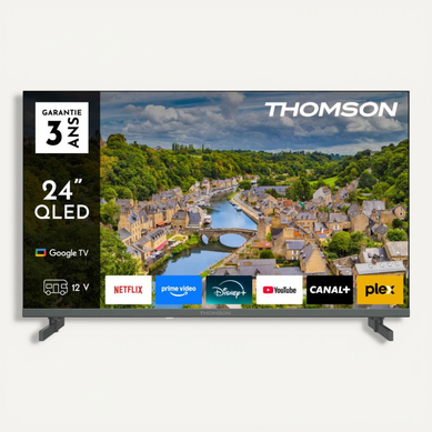 Téléviseur QLED 24" (60 cm) HDTV Smart TV - 24hqg3s15c