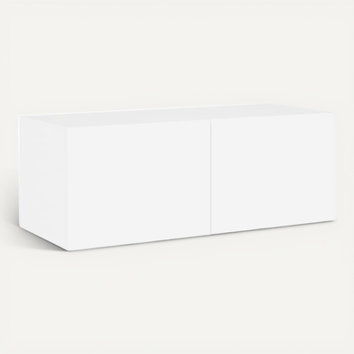 vidaXL Meuble TV mural Blanc brillant 40x34 5x40 cm - La Poste