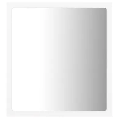 Miroir De Salle De Bain à LED - Miroir Mural Avec Éclairage Blanc 40x8,5x37 Cm Acrylique