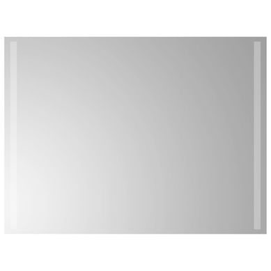 Miroir De Salle De Bain à LED - Miroir Mural Avec Éclairage - Cosmétiques Suspendu 60x80 Cm