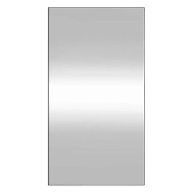 Miroir Mural - Miroir Suspendu - Miroir Décoratif 50x100 Cm Verre Rectangulaire
