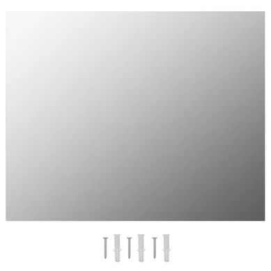 Miroir - Miroir Suspendu - Miroir Décoratif Sans Cadre 100x60 Cm Verre Miroir - Miroir Suspendu - Miroir Décoratif Sans Cadre 100x60 Cm Verre