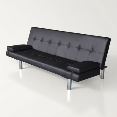 Canapé Convertible PARIS | 100% Cuir | Livraison Offerte