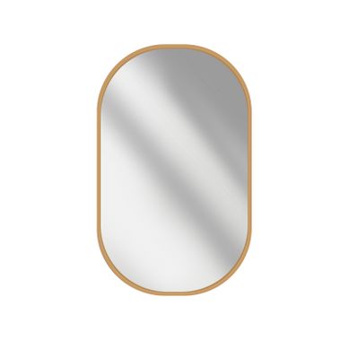 Miroir Mural Ovale Cadre Doré Aluminium Non Lumineux 60 × 80 Cm Salle De Bain Miroir Mural Ovale Cadre Doré Aluminium Non Lumineux 60 × 80 Cm Salle De Bain