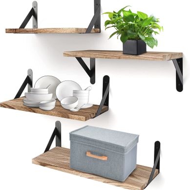 Étagère Murale En Bois - 3 Niveaux - 74cm - Reconditionnée