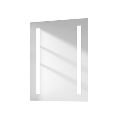 Miroir LED Salle De Bain 45x60cm Lumière Blanche Froide Carré
