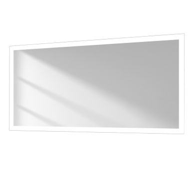 Miroir De Salle De Bain LED 60x120 Cm, Anti-buée, Interrupteur Mécanique, 2 Couleurs