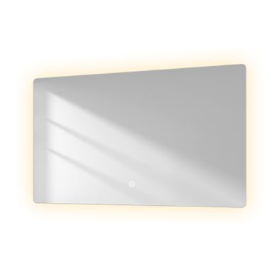 Miroir LED De Salle De Bain 60 X 100 Cm,  Interrupteur Tactile, Intensité Réglable 3 Températures