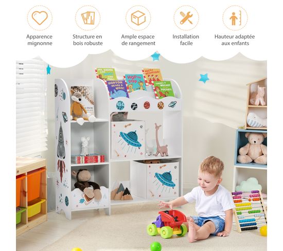 Bakaji Tente Maison De Jeu Pour Enfants, Cabane, Château, Forme Fusée