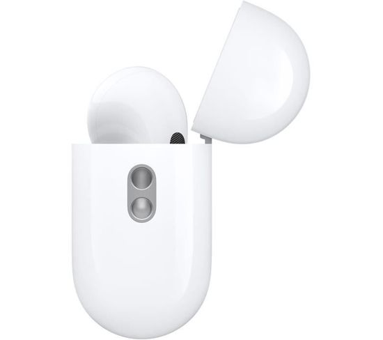 Coque AirPods Pro 2 Silicone Souple Anti-chute - Avec Porte-clés Et Kit Nettoyage | Noir