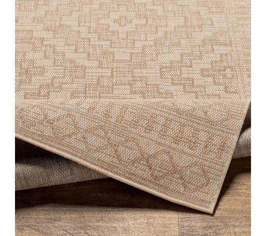 JONATHAN Y Tapis De Passage Intérieur/extérieur Carwa Tribal Diamond Treillis Ivoire/noir ... | Home Depot Canada