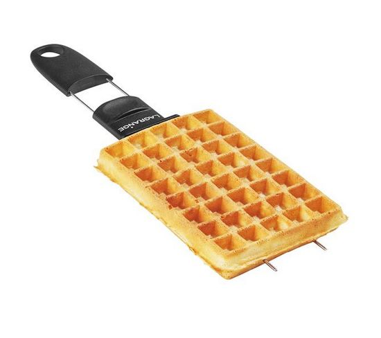 Appareil à Gaufres Lagrange Super 2 - 1000W, 2 Plaques, Noir - Neuf