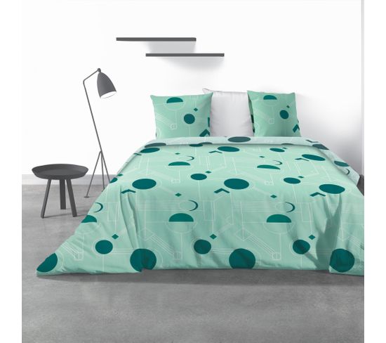 couette imprimée 240 x 260