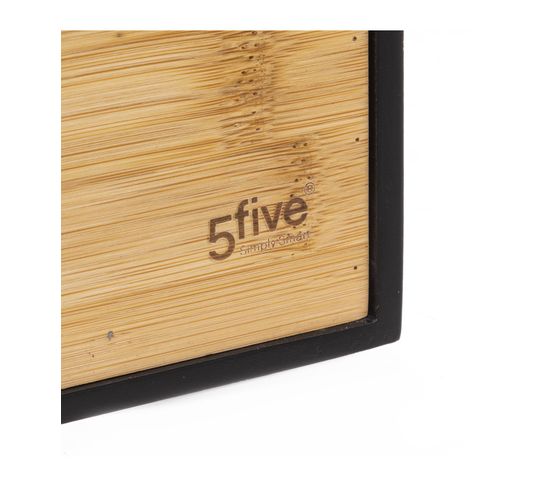 Organiseur De Bureau En Bois Range-revues Modèle Bava - Noir - Dimensions 9 X 24,5 X 29,8 Cm - 11
