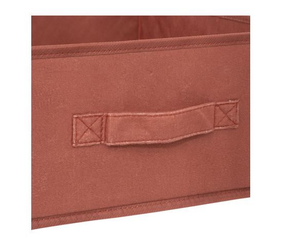 Boîte De Rangement Five En Bois Couleur Chêne – 15 X 31 X 15 Cm – Style Naturel Élégant
