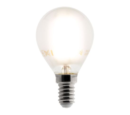 Lot De 5 Ou 10 Ampoules LED E14 4W - Forme Bille - 250 Lumens - Blanc Chaud/Blanc Froid
