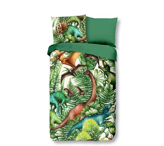 Parure De Lit Dinosaures Dans La Jungle 140x0 Housse De Couette Parure De Lit But