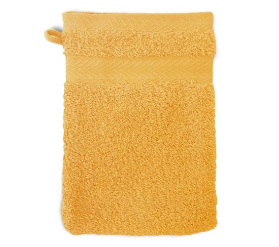 Gant De Toilette 16x21 Cm Linnea - Coton Épais 650 G/m², Bleu Ciel, Fabriqué Au Portugal