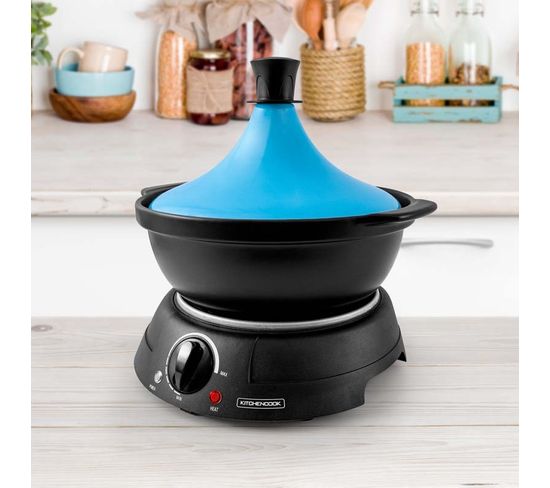 Tajine Asilah geëmailleerd gerecycled gietijzer 2,5 L