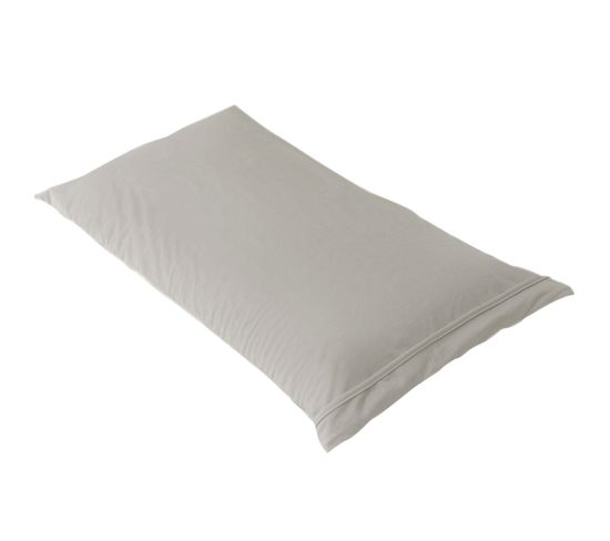 Taie Doreiller 60x40 cm Taupe Imperméable Et Respirante Fresh Taie Doreiller 60x40 cm Taupe Imperméable Et Respirante Fresh