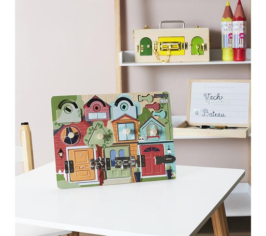Djeco - Kit De 2 Tableaux à Gratter "Le Pique-nique" - Activité Créative Pour Enfants - DJ09738