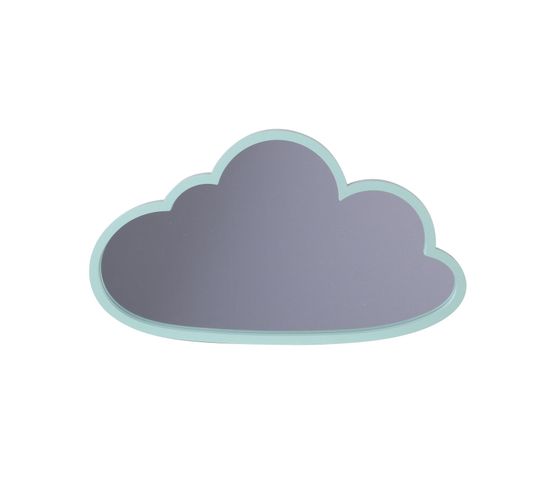 Miroir Nuage Pour Chambre D Enfant L 45 Cm Vert Miroir But